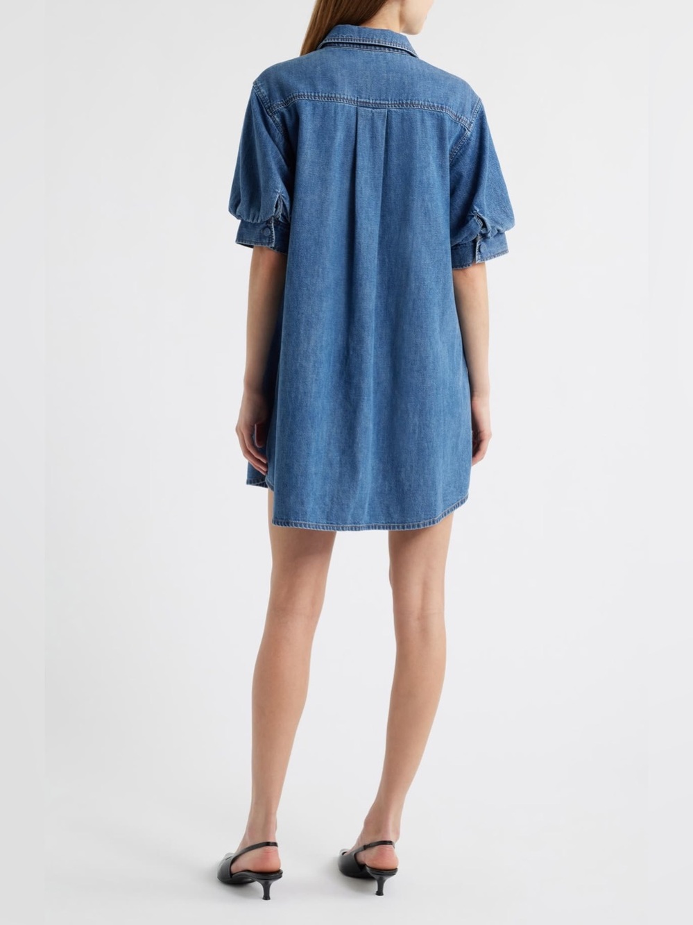 FRAME DENIM MINI DRESS - Picture 10 of 13